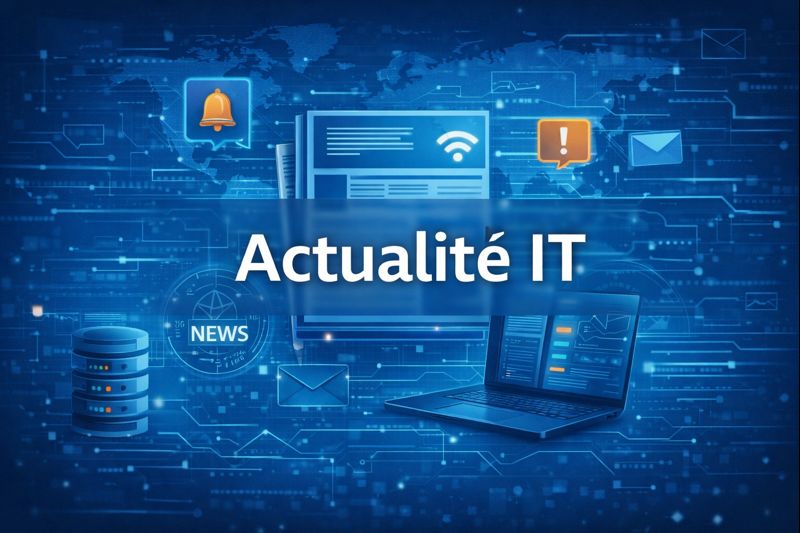 Actualité IT et veille technologique – news en réseaux, sécurité, systèmes, datacenter, cloud, automatisation et IA