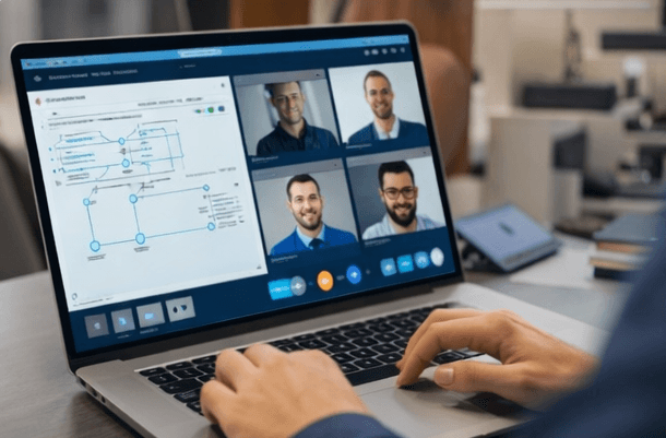 Événements en ligne BIBA4IT – session live et formation IT à distance sur ordinateur portable