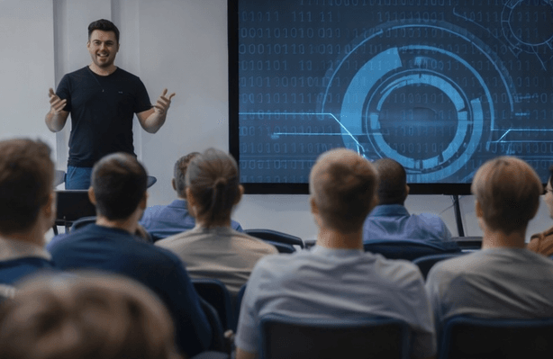 Événements hors ligne BIBA4IT – formation IT en présentiel avec intervenant et participants